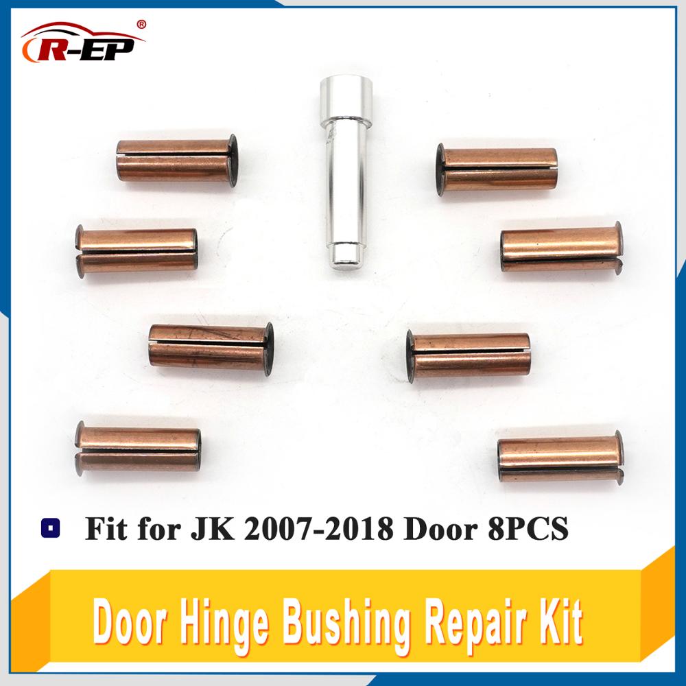 R-EP Door Hinge Bushing Repair KitFits for Jeep Wrangler JK 07-18 Auto Parts Tuning Car Door Hinged