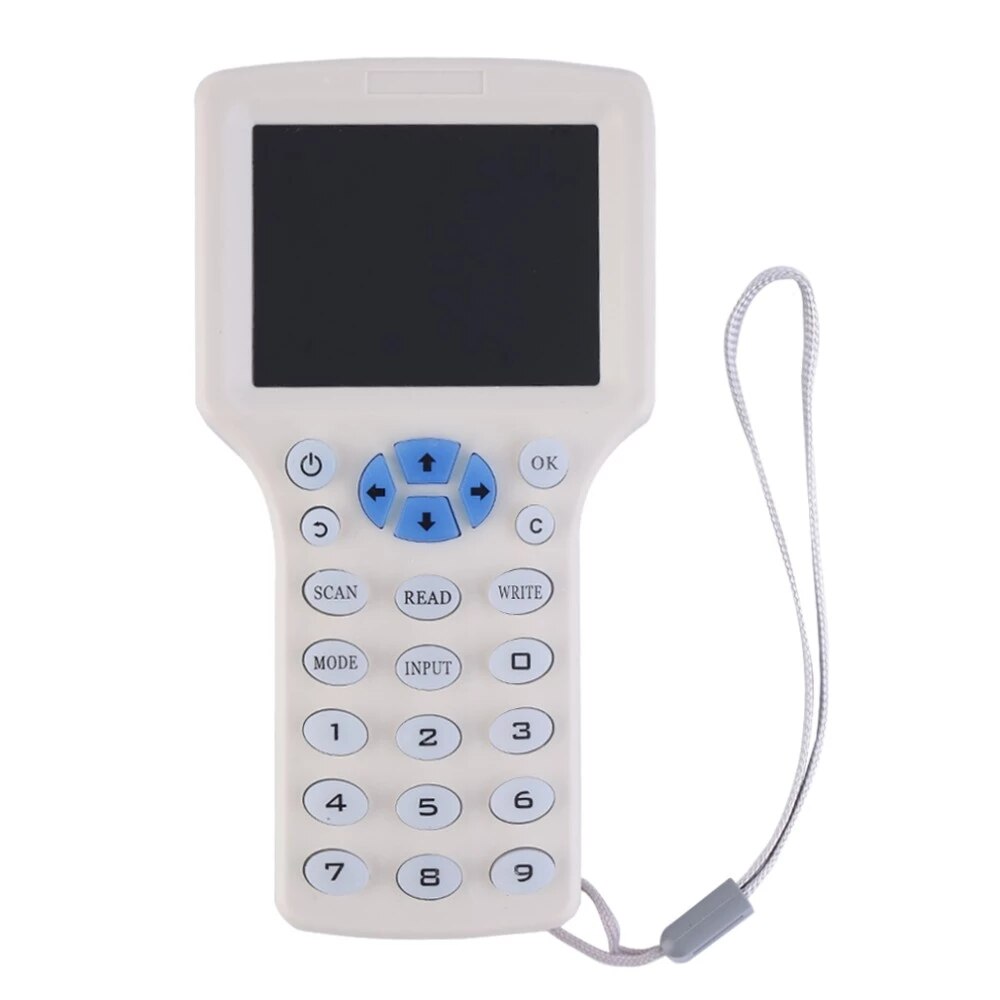 Portable Handheld 125KHz EM4100 RFID IC HID Card Writer/Copier Duplicator Programmer Reader: ID IC English