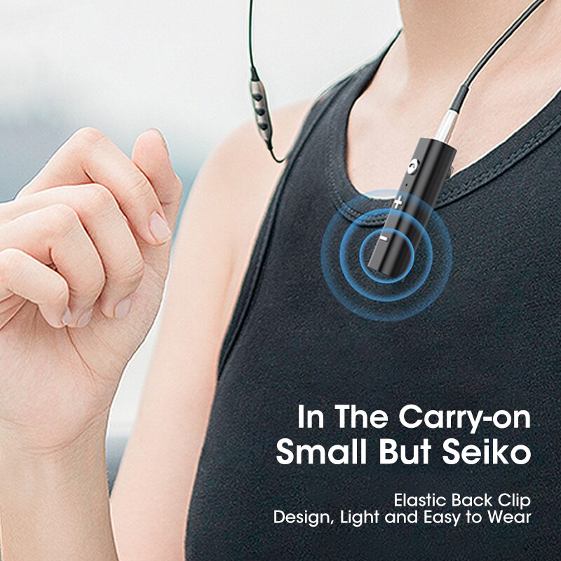 Niye 2 in 1 bluetooth car adapter bluetooth 5.1 stereo transmitter receiver wireless 3.5mm aux jack adapter car kit mic