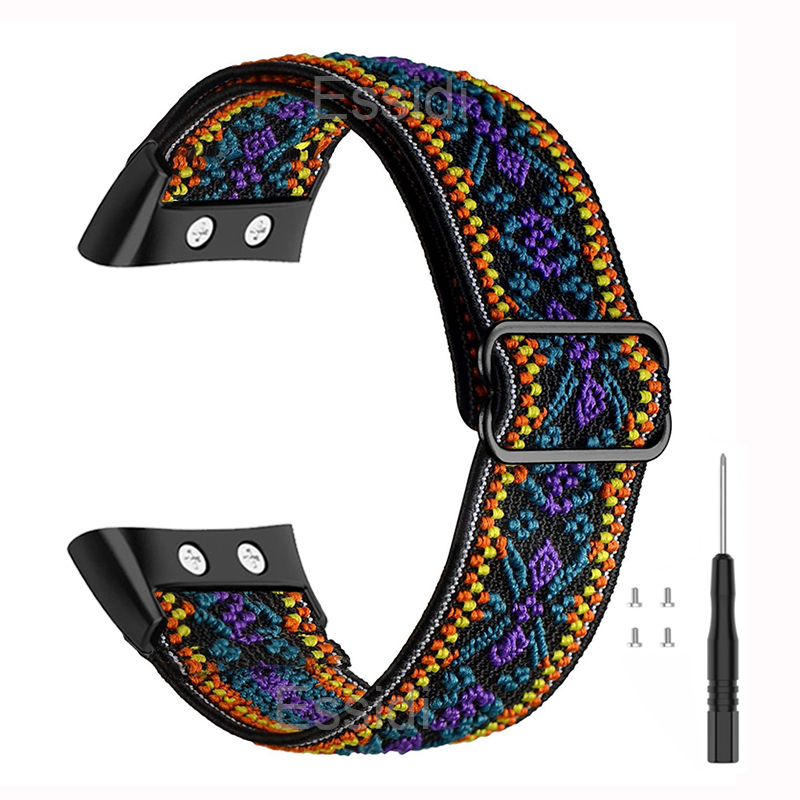 Sport Elastisches Nylonband Für Garmin Forerunner 45 45S Frauen Männer Solo Uhr Armband Band Schleife Für Garmin Swim 2 Correa: XXXL / Rose Gold