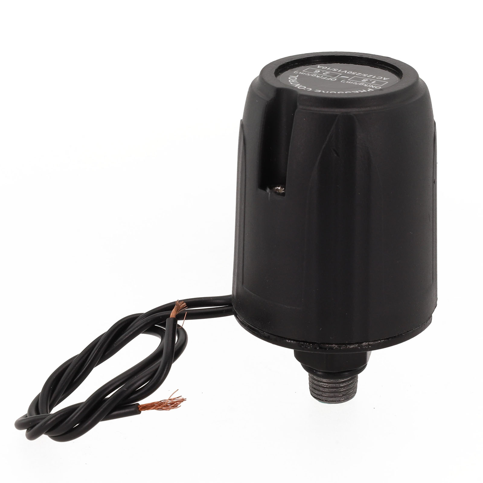 Vannpumpe automatisk trykkbryter pumpetrykkregulator dobbel kontakt 3/8 tommers innvendig gjenge 1/4 tommers utvendig gjenge: Gull