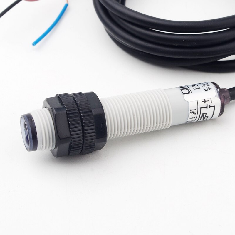 Interruptor fotoeléctrico de E3F1-DS5C4 M12, 5CM, 6-36V, CC, NPN, normalmente abierto, Sensor de proximidad por infrarrojos, reflector difusor, inductivo, ABS