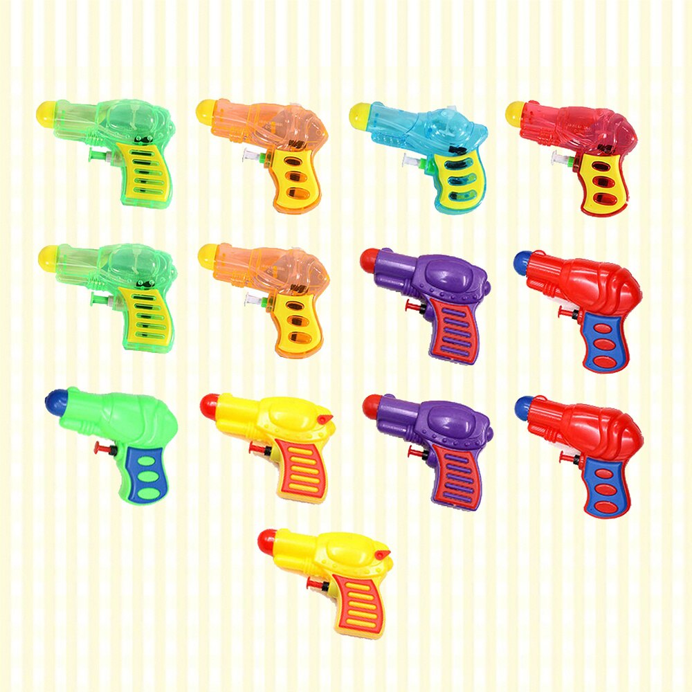 13pcs Water Blaster Fun Mini Conlorful Bath Toy Water Shooting Toy Water Shooters for Pool