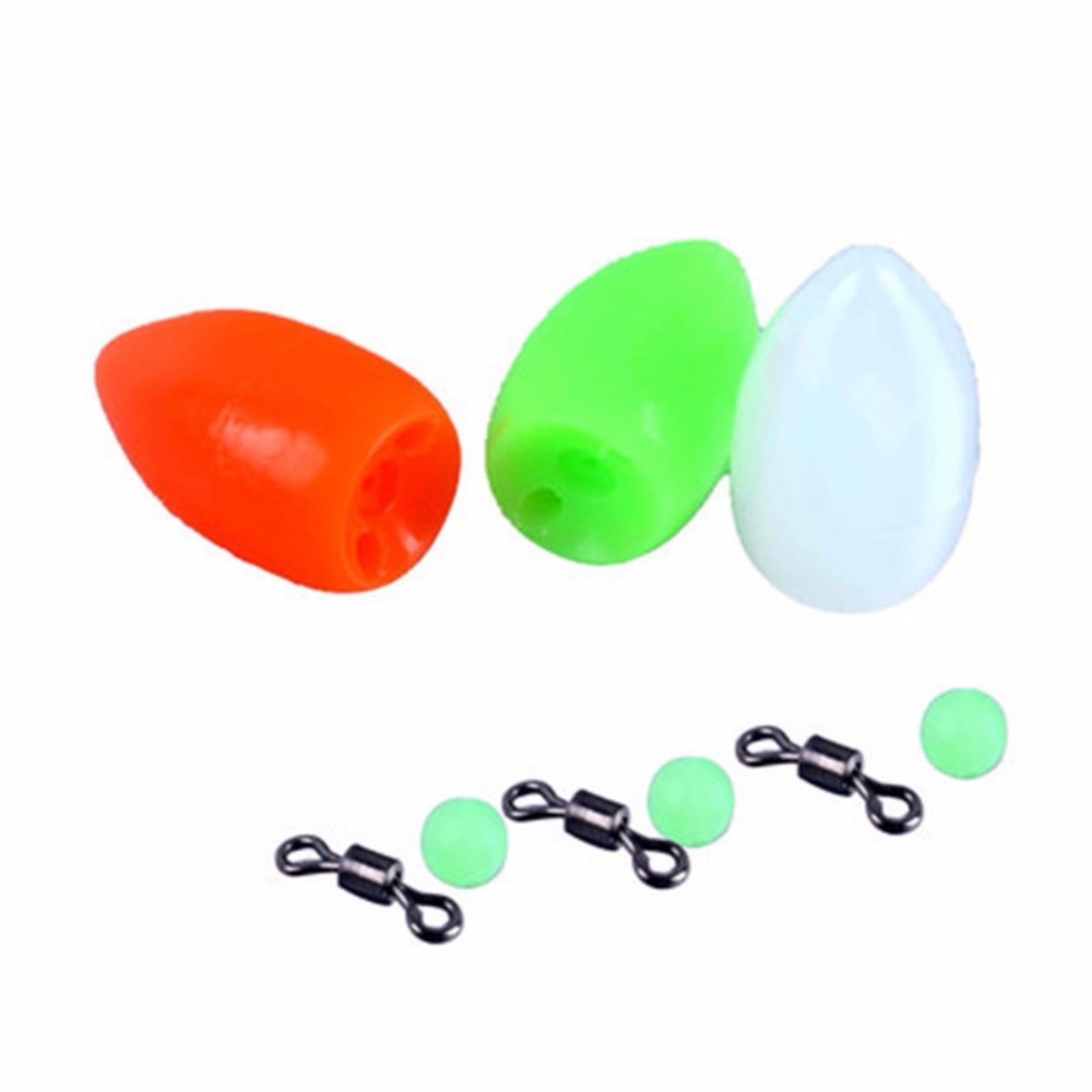 2pcs Long Distance Casting Lure Carp Coarse Trout Plastic Floating Bombarda Floats Sea Fishing Tackle with Beads and Rolling