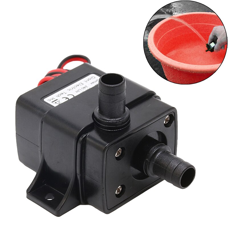 Mini DC12V 3M 240L/H Brushless Motor Submersible Water Pump