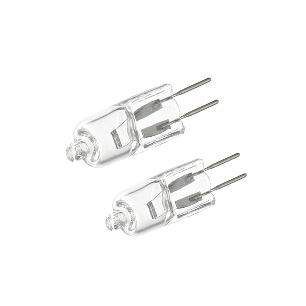 10Pcs Halogen JC Type Light Bulb Lamp 5/10/20 Watt Halogen 12V G4 Base Light Bi-Pin Table Lamp Closet Lights