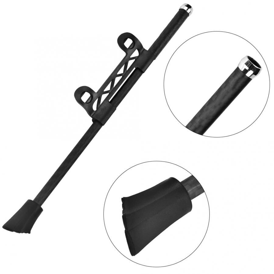 Adjustable Bike Kickstand Carbon Fiber/Stainless Steel BMX Bike Parking Foot Side Stand Support Quick Release Bicycle Foot Stand