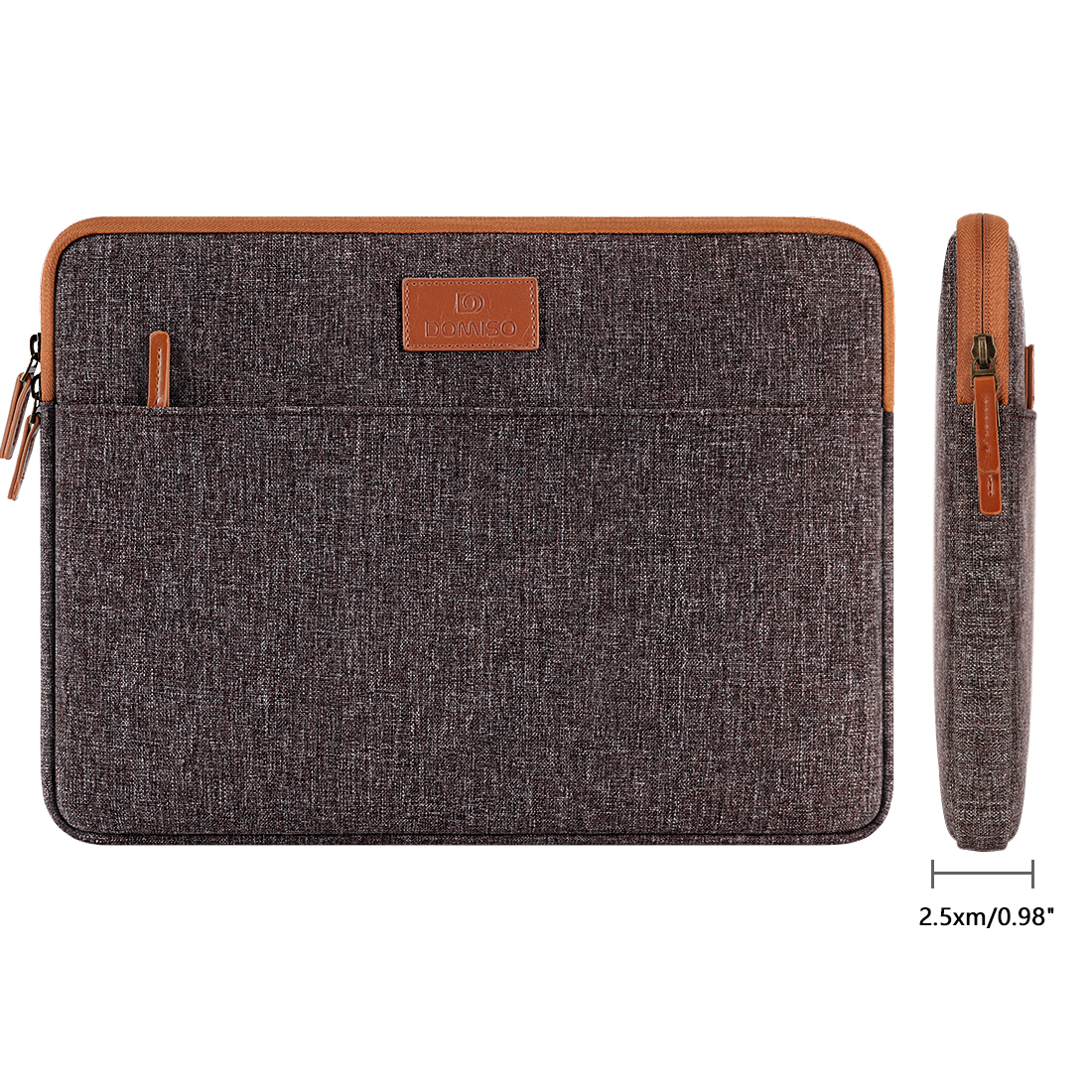 DOMISO 10 11 13 14 15.6 Cal pokrowiec na laptopa płótno etui torba na tablet chronić komputer pokrowiec skóry etui na Lenovo/HP/ acer/jabłko