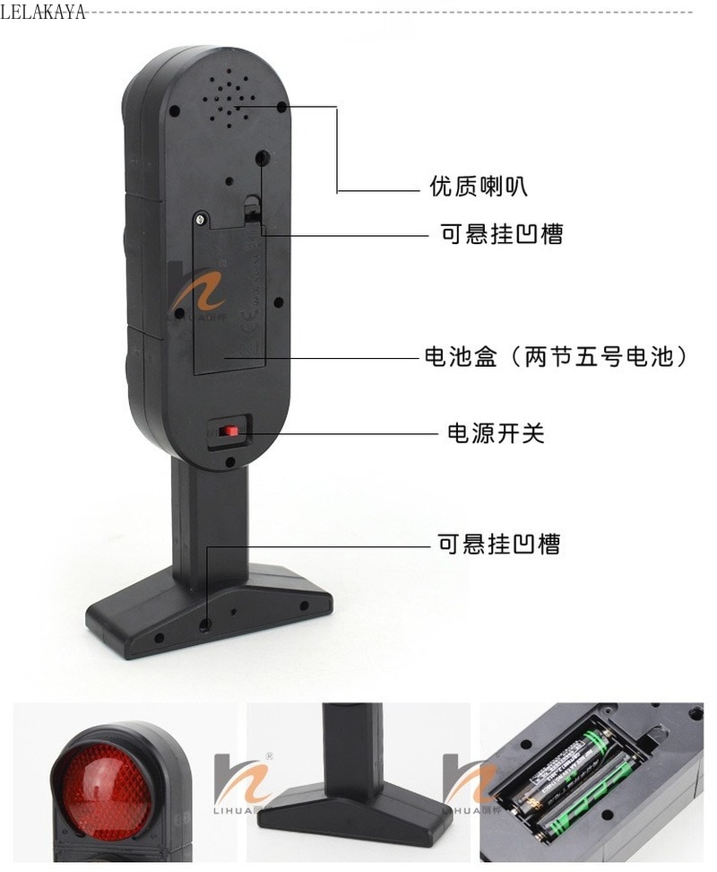 Tijd beperkte Voice Verkeerslichten Weg Signaal Model Scene Simulatie Onderwijs Speelgoed Voor Kinderen Accessoires Diecasts Voertuigen