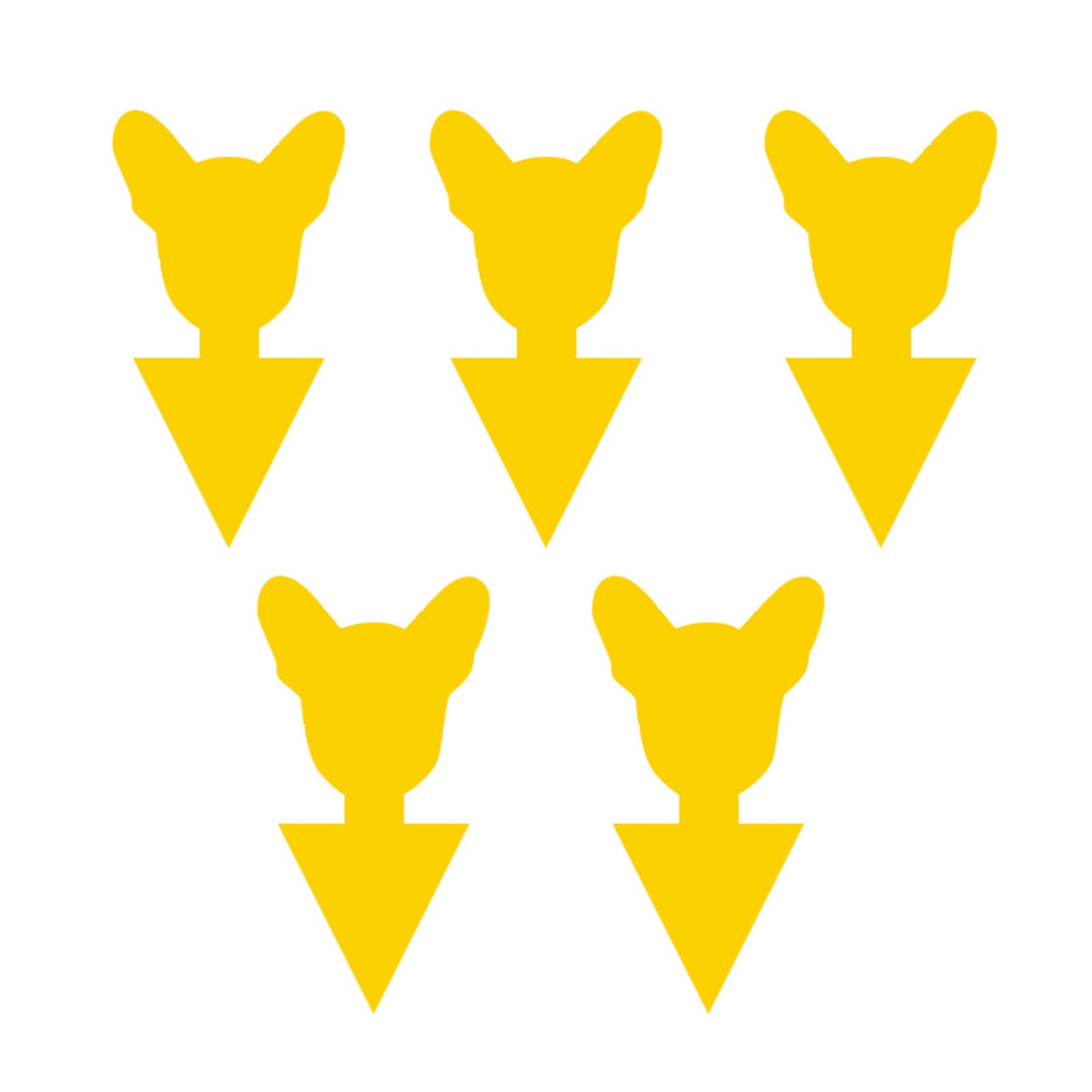 Trapping tools for flying insects in courtyard Double sided sticky board for garden insects Outdoor fruit fly armyworm board: 5pc