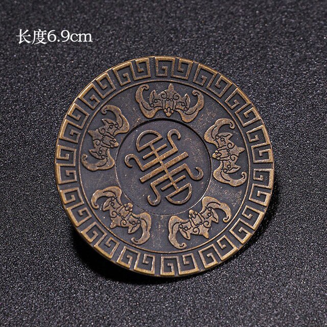 1Pc japonia metalowa podstawka ze stopu uchwyt na kubek spodek herbaty Potholder zestaw do herbaty Kung Fu ekologiczne ceremonia akcesoria Coaster 6.9Cm: L