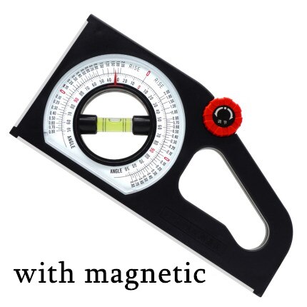 Universal angle ruler measuring tool protractor digital spirit angle level tilting instrument magnetic inclinometer slope meter: no.2
