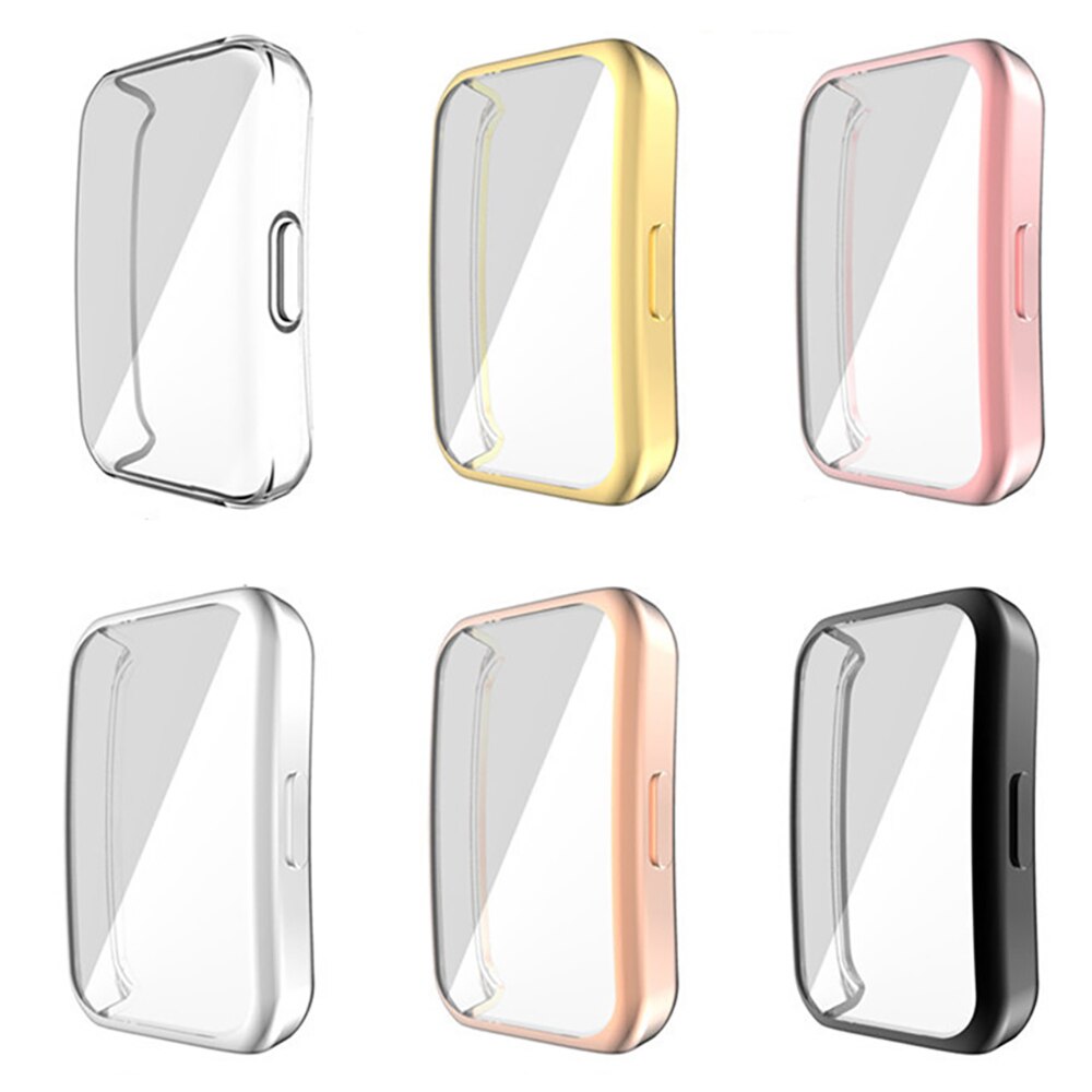 Funda protectora de TPU para reloj Honor Band 6, funda de silicona suave de cobertura completa, Protector de pantalla para Huawei Honor Band 6, accesorios
