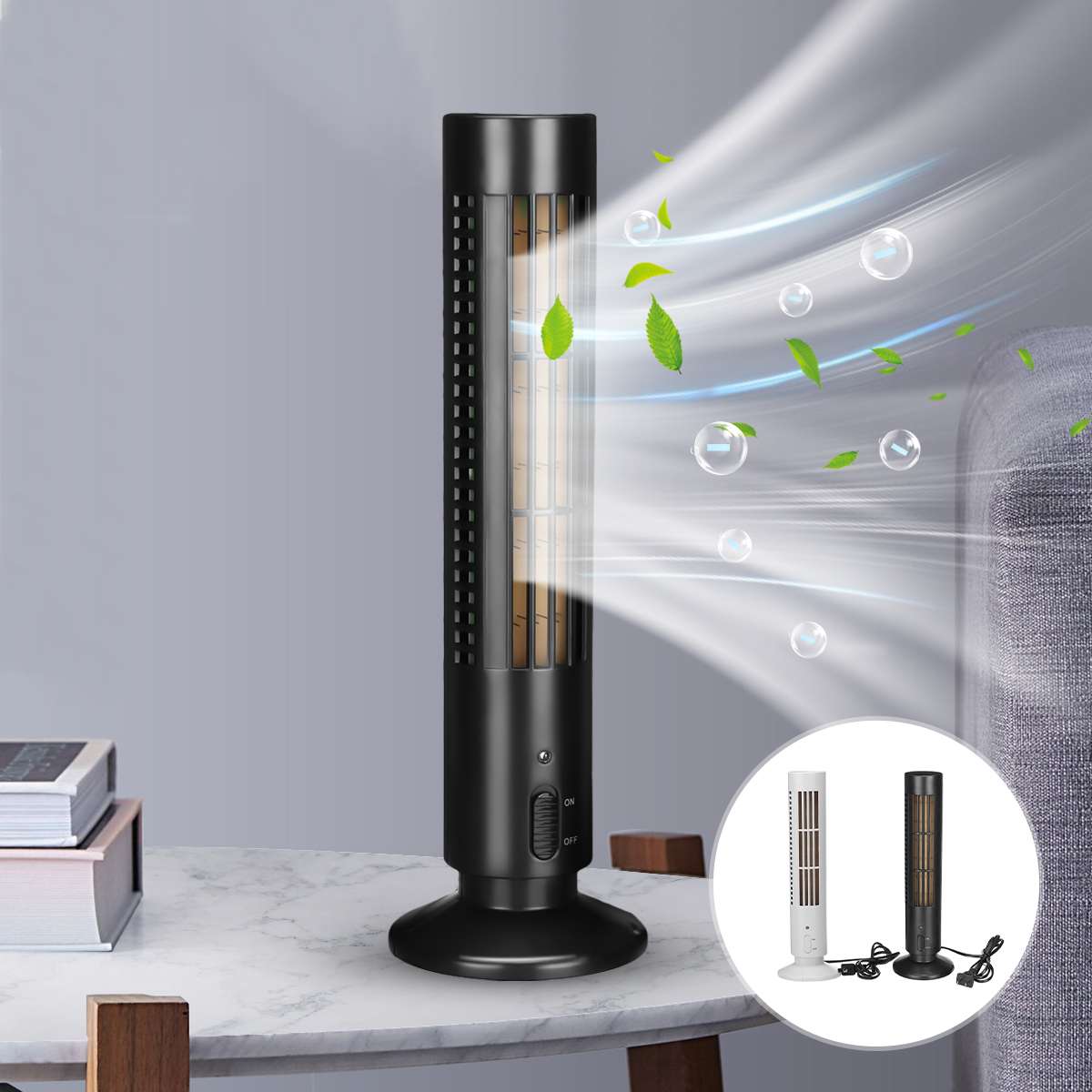 CAHOT Home Ionizer Air Purifier Household Air Cleaner Ionizer Negative Ion Generator Kitchen Pet Formaldehyde Remove Odor