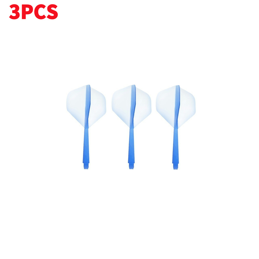 Vols et arbres de fléchettes intégrés, 3 à 15 pièces, fléchettes professionnelles Anti-chute, arbre et vols intégrés en plastique, accessoire de fléchettes: Rouge