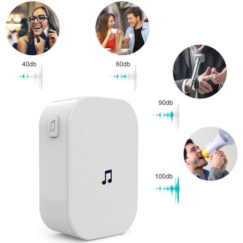 Wireless Doorbell Indoor Chime For V7 V6 V5 M3 Wifi Doorbell Receiver Ding Dong