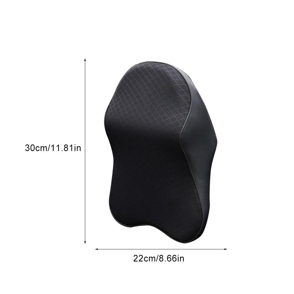 Cars Seat Headrest Pad Memory Cotton Foam Pillow Head Neck Rest Travel Support Breathable Mesh Memory Foam Car Seat Neck Pillow