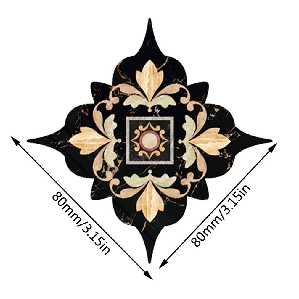 Tegel Stickers Zelfklevende Diagonaal Sticker Tegel Vloer Muurstickers Tegel Sticker Badkamer Tegels 3D Decals Home Decor: 1