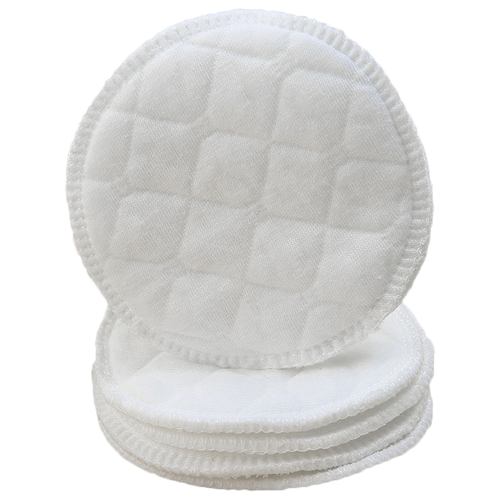 100 Pcs Wasbare Anti-Overflow Pad Drie-Layer Anti-Lekkage Borst Pad Bescherming Voeden Verpleging Pad Voor postpartum Moeder (Whi