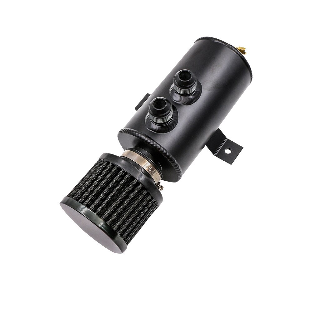 Universal fuel tank, compact, 2 ports, aluminum fuel tank, fuel tank, fuel tank parts, two-hole breathable water bottle