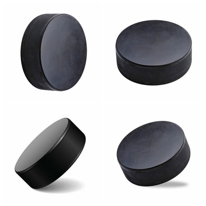 Ishockey sikker unikke pucke med glat overflade officiel størrelse spil praksis bulk sport puck ballss