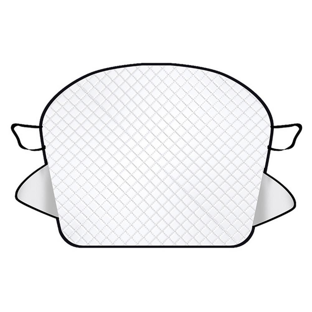 Pare-soleil antivol universel de voiture | 145X120cm, pare-brise de voiture, Film avant fenêtre arrière, bloc de neige: Default Title