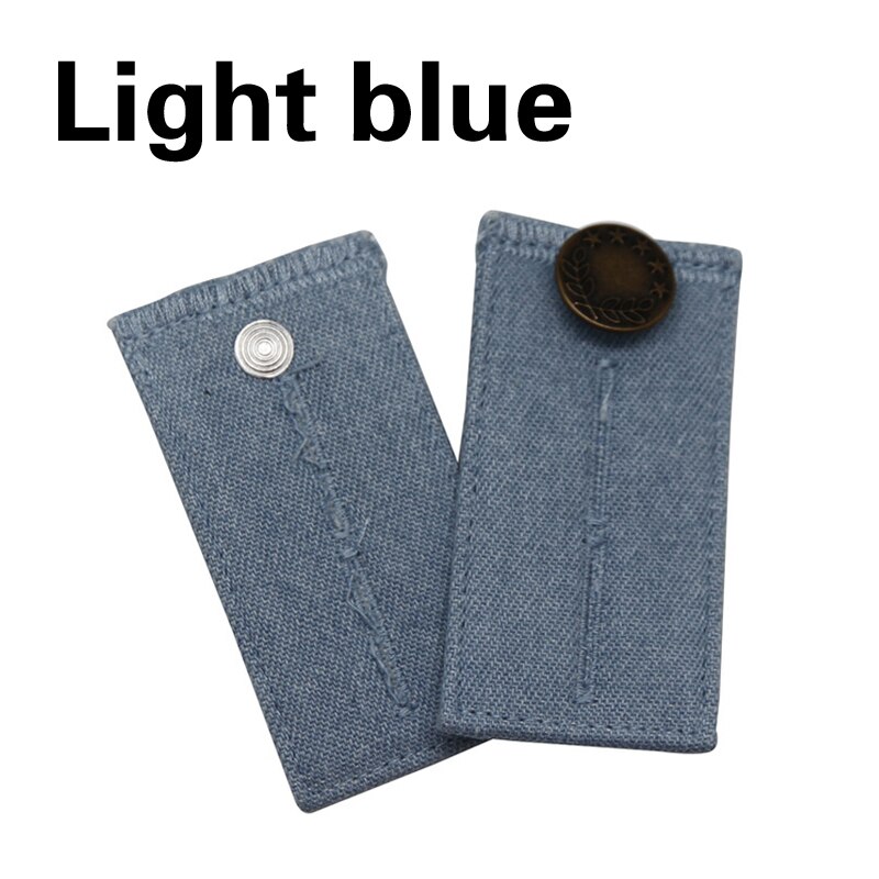 Trousers Waist Expanders Skirt Jeans Elastic Waistband Button Extender Belt Extension Buckle For Clothes Pants DIY Sewing Suppli: 4