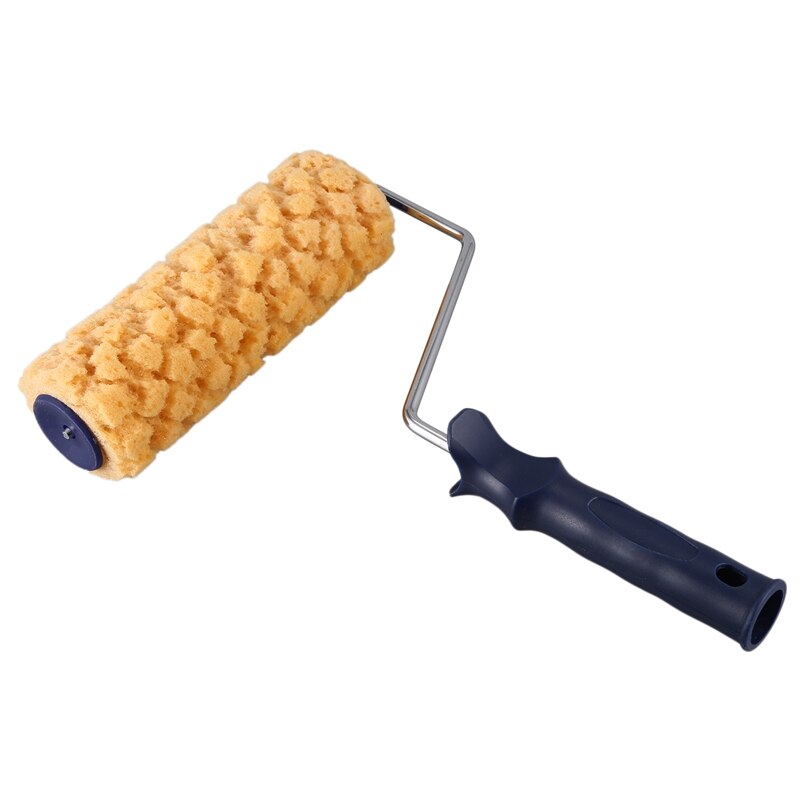 Rodillo de goma para pintura, esponja para pared del hogar, rodillo de esponja para cuadro decorativo