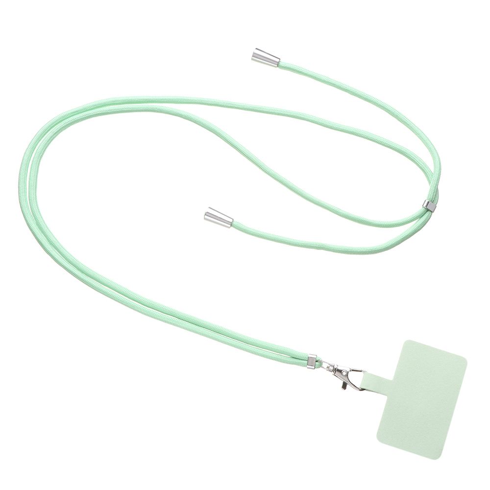 2022 Universal Phone Lanyard Adjustable Detachable Neck Cord Lanyard Strap Phone Safety Tether For All Mobile Phones Case Straps: green