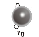 FANTU High Purity 97% Wolfram Cheburashka Fishing Sinkers 5pcs Tungsten Weight Cheburashka Plain Color: 7g