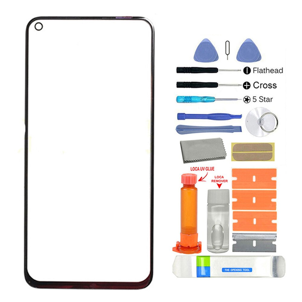 Voor Samsung Outer Voor Glas Screen Digitizer Montage Vervanging Kit Voor Samsung Galaxy A01/A11 Scherm Vervanging