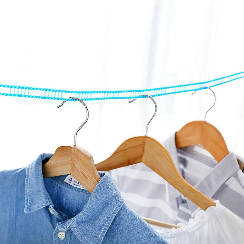 3m/5m Nylon Clothesline Anti-Slip Clothes Hanging Rope Travel Washing Clothes Line Drying Rack Outdoor Windproof Clothesline