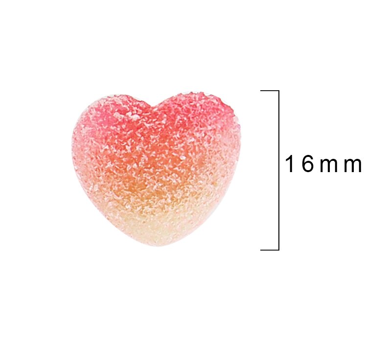 Tutú de corcho con forma de corazón, pasadores de seguridad de color, accesorios escolares y de oficina, suministros H0530, 6 uds.: random color heart