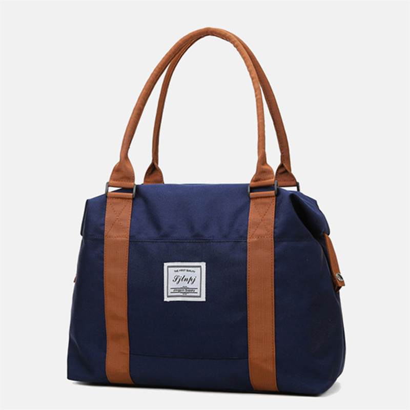 Large Travel Bag Women Cabin Tote Bags Handbag Oxford Cloth Canvas Waterproof Shoulder Bags Women Weekend Overnight Bag