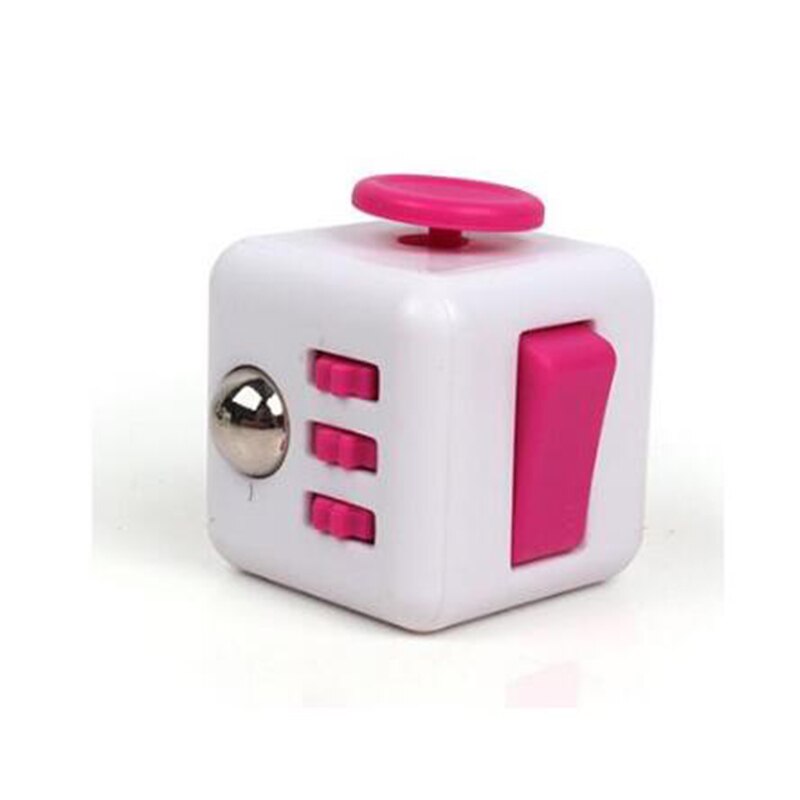 Plastic Focus Gaming Dice Toy Anxiety Stress Relief Attention Decompression for Children Adult Fidget Joystick: Style D