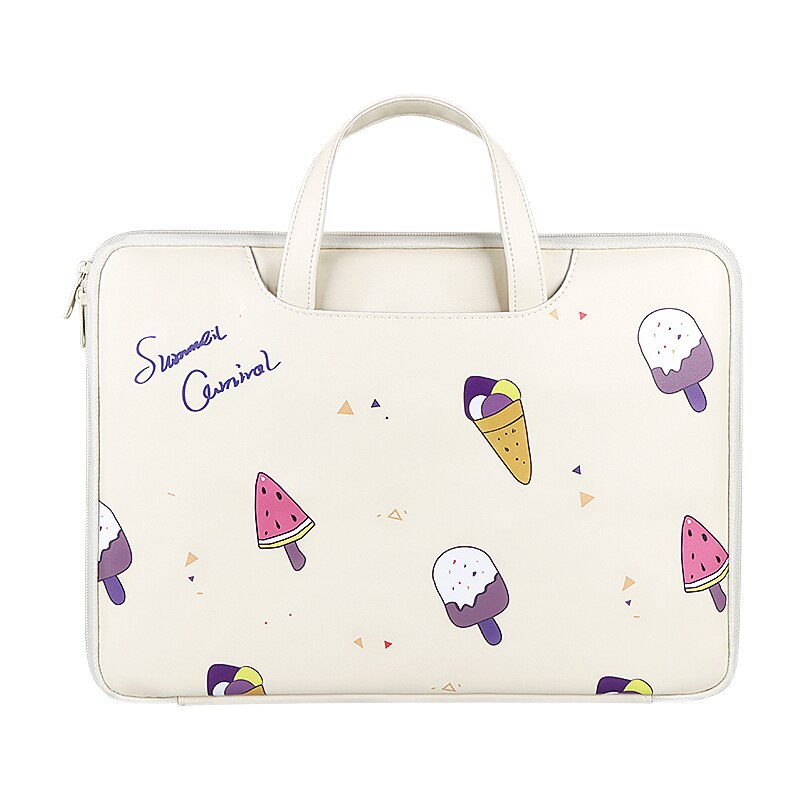 Bolso para ordenador portátil 13,3 14 15,6 pulgadas impermeable PU funda para portátil para Macbook Xiaomi Air Pro 13 15 maletín para ordenador: PT001 / 14 pulgadas