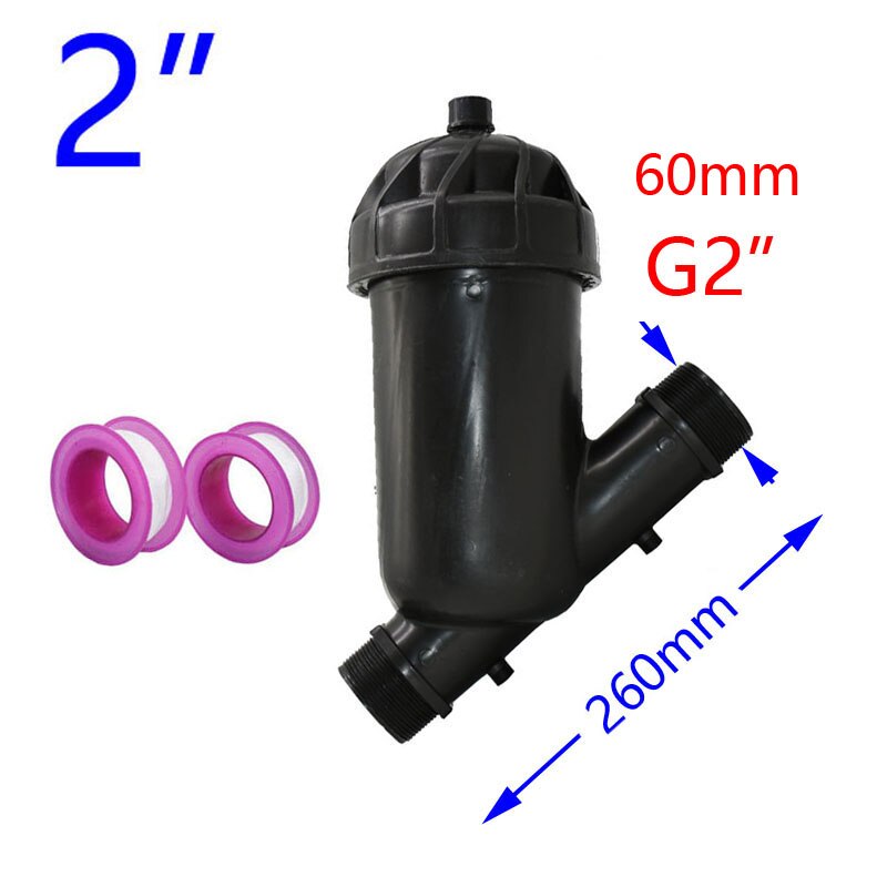 120 Mesh Garden Watering Metal Net Filter Screen 3/4/1/1.25/1.5/2 Inch Screen Filter Gardening Agricultural Irrigation Tools 1pc: 2 inch