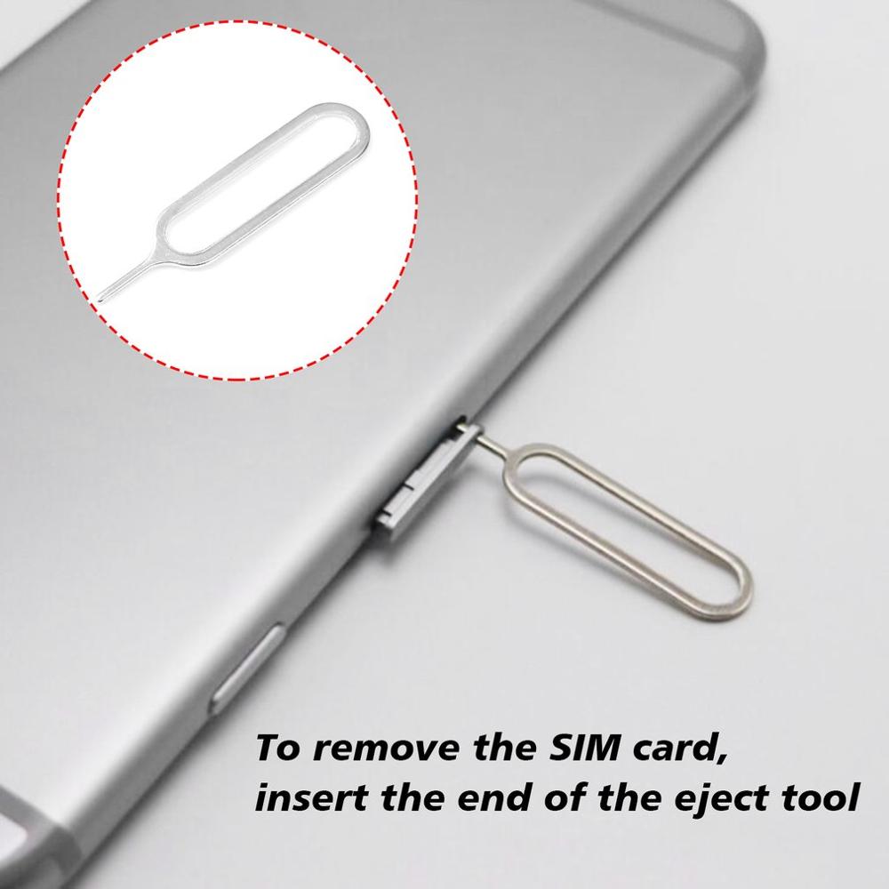 1Pcs Sim Kaart Pin Voor Alle Iphone Versies En De Ipad Rvs Naald