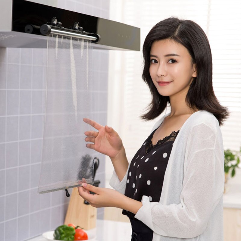 Tenmiu Roller Masker Blind Home Keuken Koken Punch Gratis Waterdichte Olie Gordijn Transparante Olie Absorptie Papier Plastic Ciq