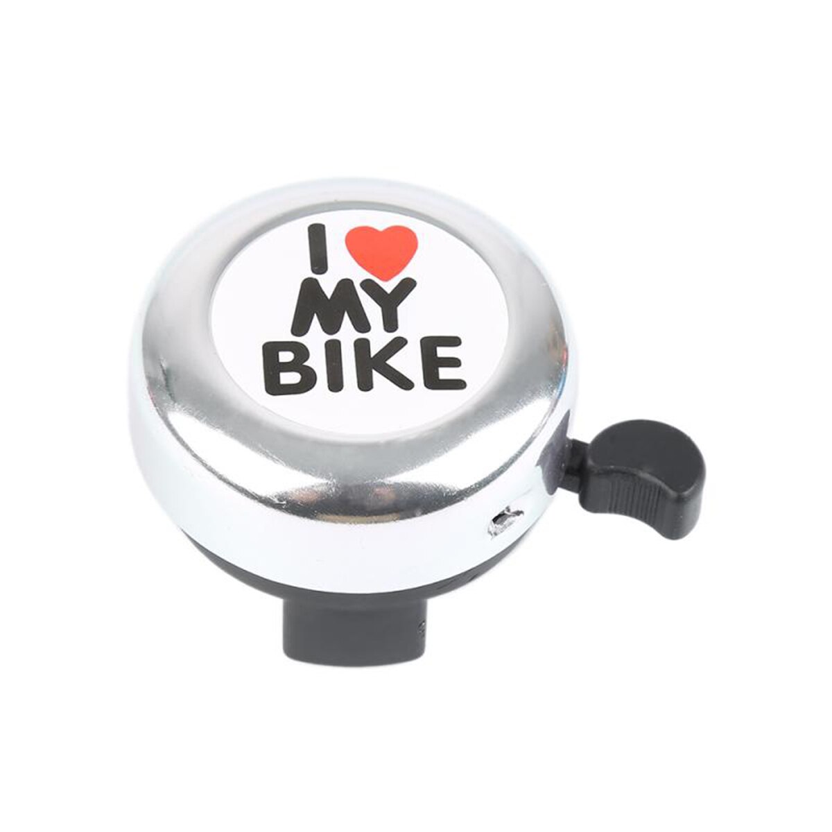 Fietsbel cartoon fietsbel kinderen volwassenen luid lang helder mountainbike onderdeel: Zilver