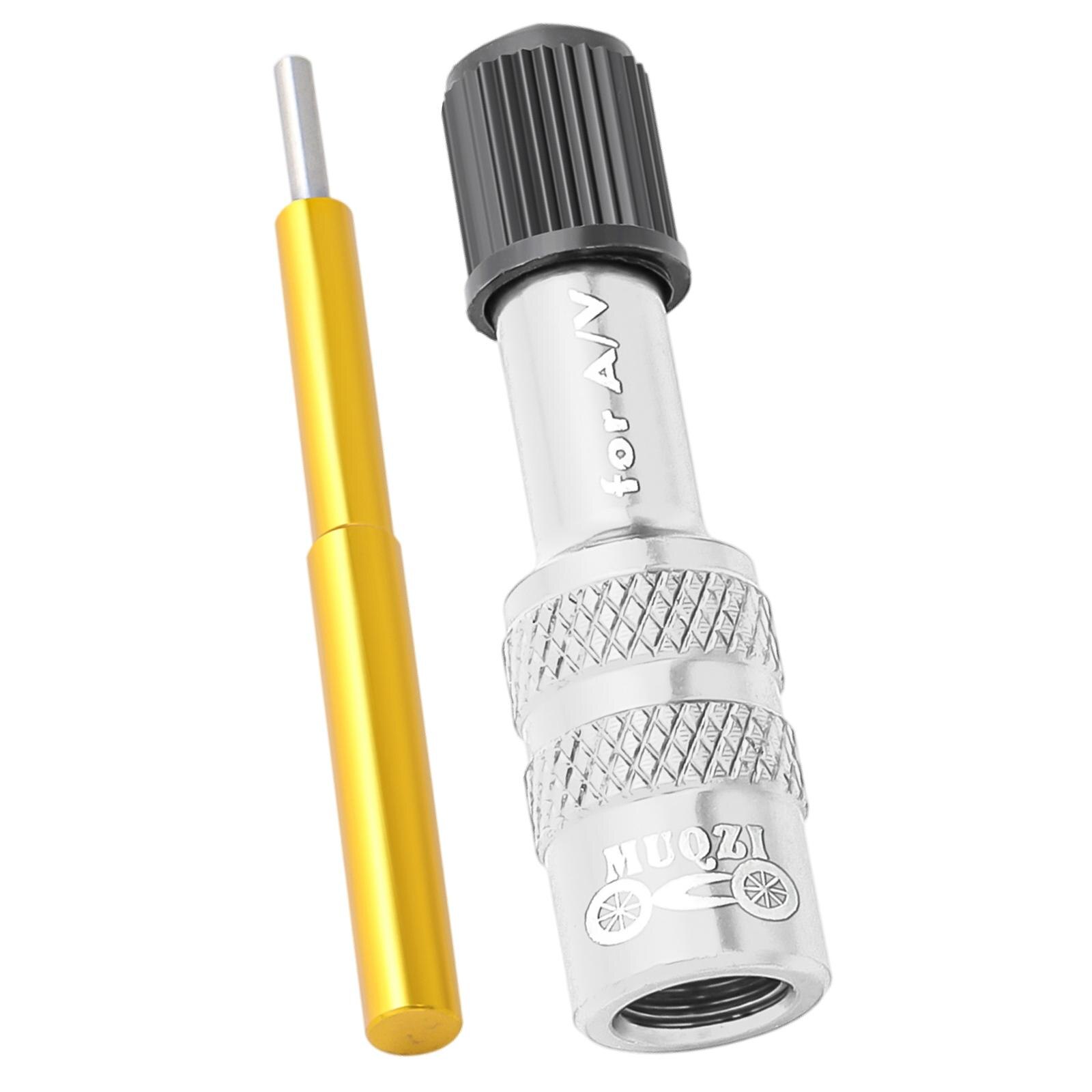 Fiets Voorvork Valve Adapter Converter Mtb Downhill Fiets Fietsen Onderdelen: Silver