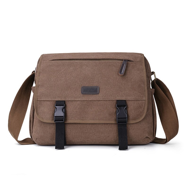 hommes sac porte-documents toile affaires sacs de luxe ordinateur portable de porte-documents fichier paquet voyage loisirs sacs: brown