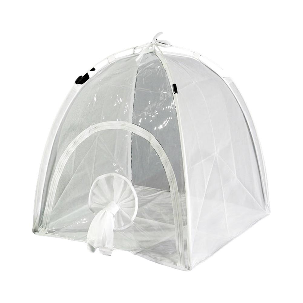Mini drivhus multifunktionel polyester mesh planteskur frugttræ grøntsager plejebetræk insekt anti-fugle beskyttelsesnet