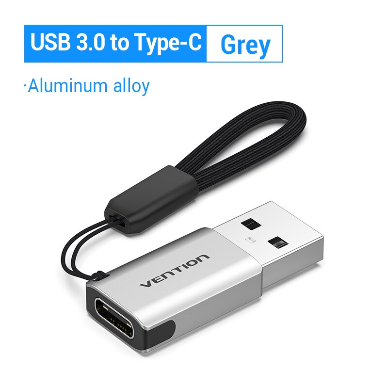 Vention adattatore USB C tipo C maschio a USB 3.0 2.0 femmina cavo OTG per Macbook Pro Huawei Mate 30 connettore OTG USB Samsung S10: USB 3.0 to Type C