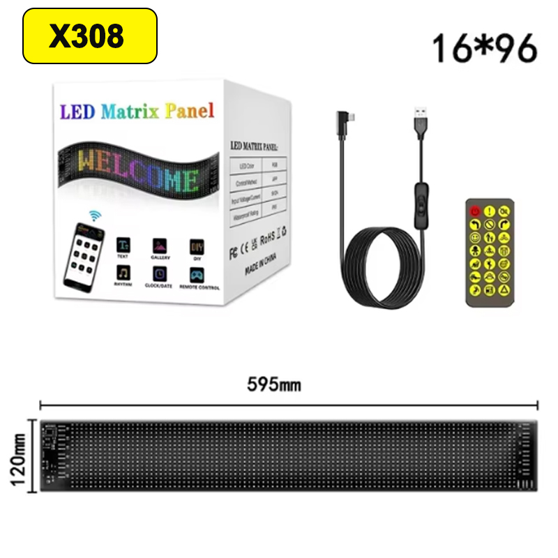 Dämon Augen Auto LED Logo APP LED Matrix Pixel Tafel Nachtlicht DIY Programmierbare flexibel LED Anzeige für Auto Lkw Zubehör: Weiß