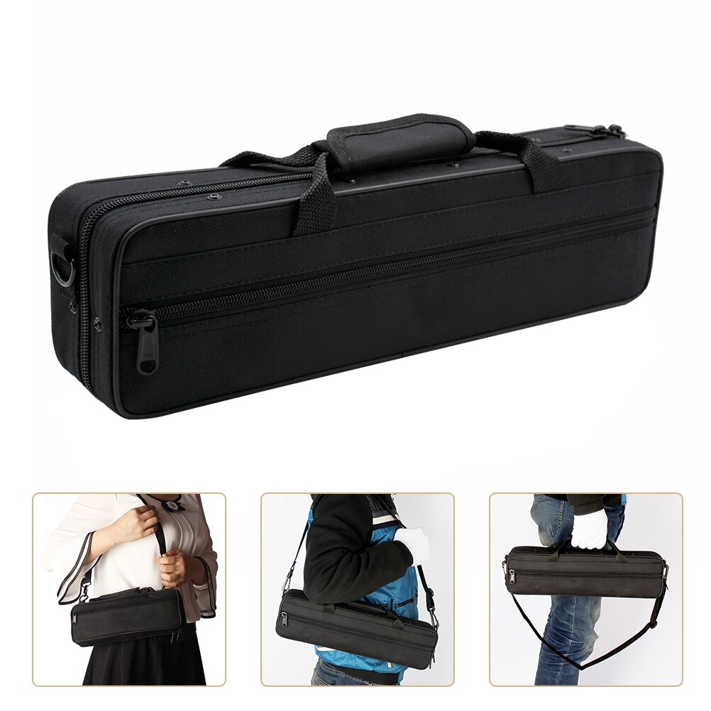 Tragbare flötentasche, stoffbeutel, tragbare flötentragetasche, flötenbehälter, flötenhalter