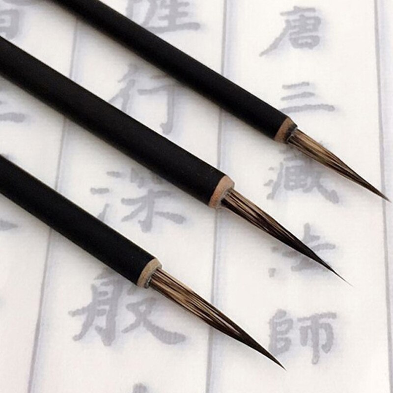 Inkt Borstel Pen Voor Aquarel Chinese Tekening Dassenhaar Art Craft