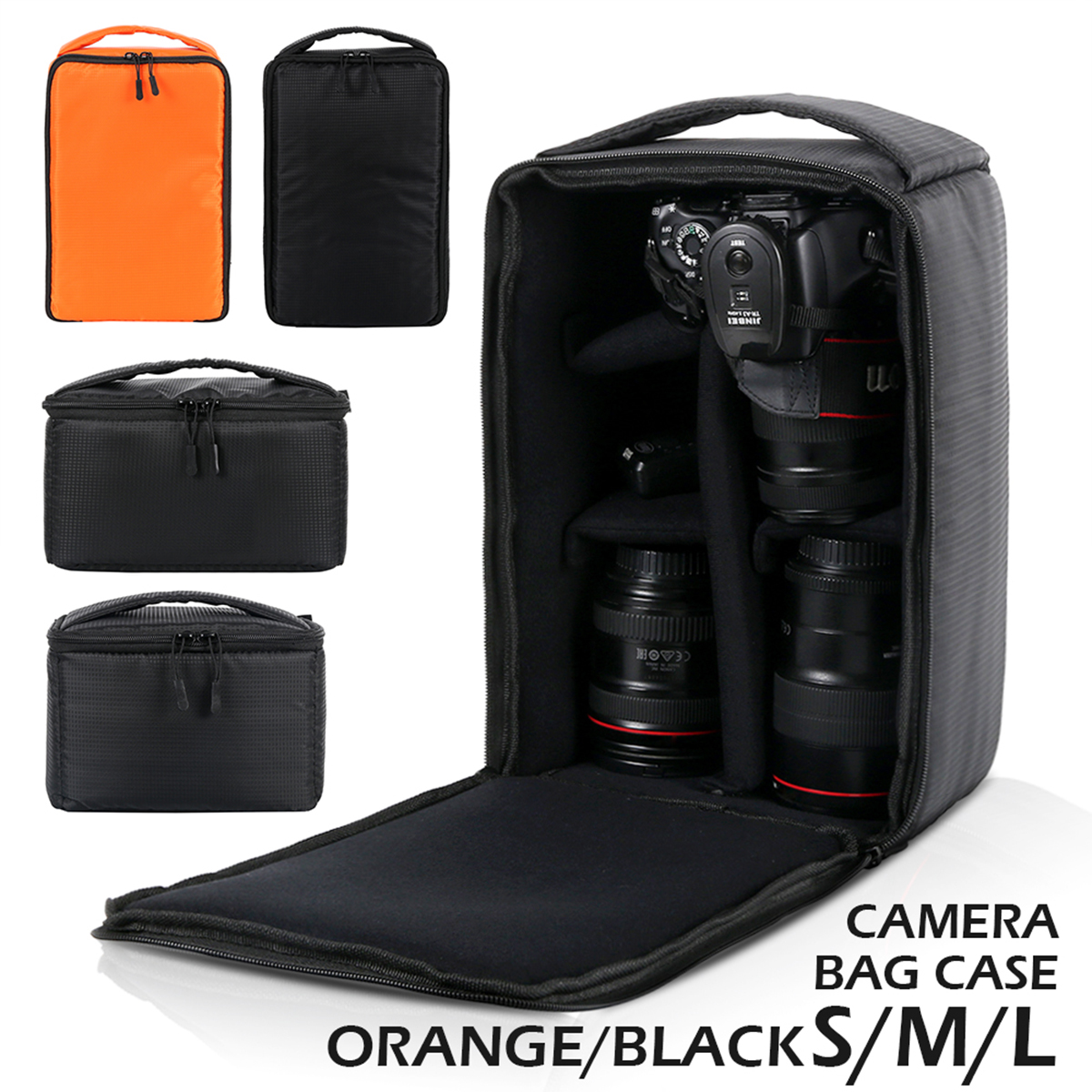 Cameratas Digitale Dslr-tas Waterdichte camera Handtassen Video Digitale fototas Outdoor cameratas voor Nikon Canon Fotografie