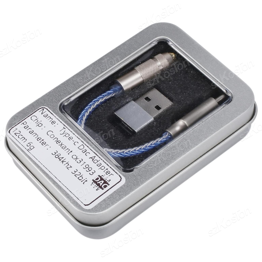 HiFi DAC Type C Vers 3,5 Mm Amplificateur D'écouteurs USB C Décodeur Audio Adaptateur AMP Puce CB1200AU Carte Son Décodeur Numérique Pour Android – Acheter Les Meilleurs Produits Dans La Boutique En