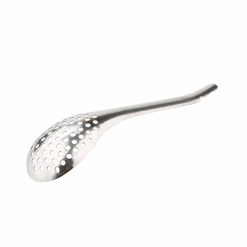 Cuillère sphérique créative en acier inoxydable, Caviar, œuf, passoire à fente, filtre, barre, Gadgets de cuisine, fournitures de cuisine: Default Title